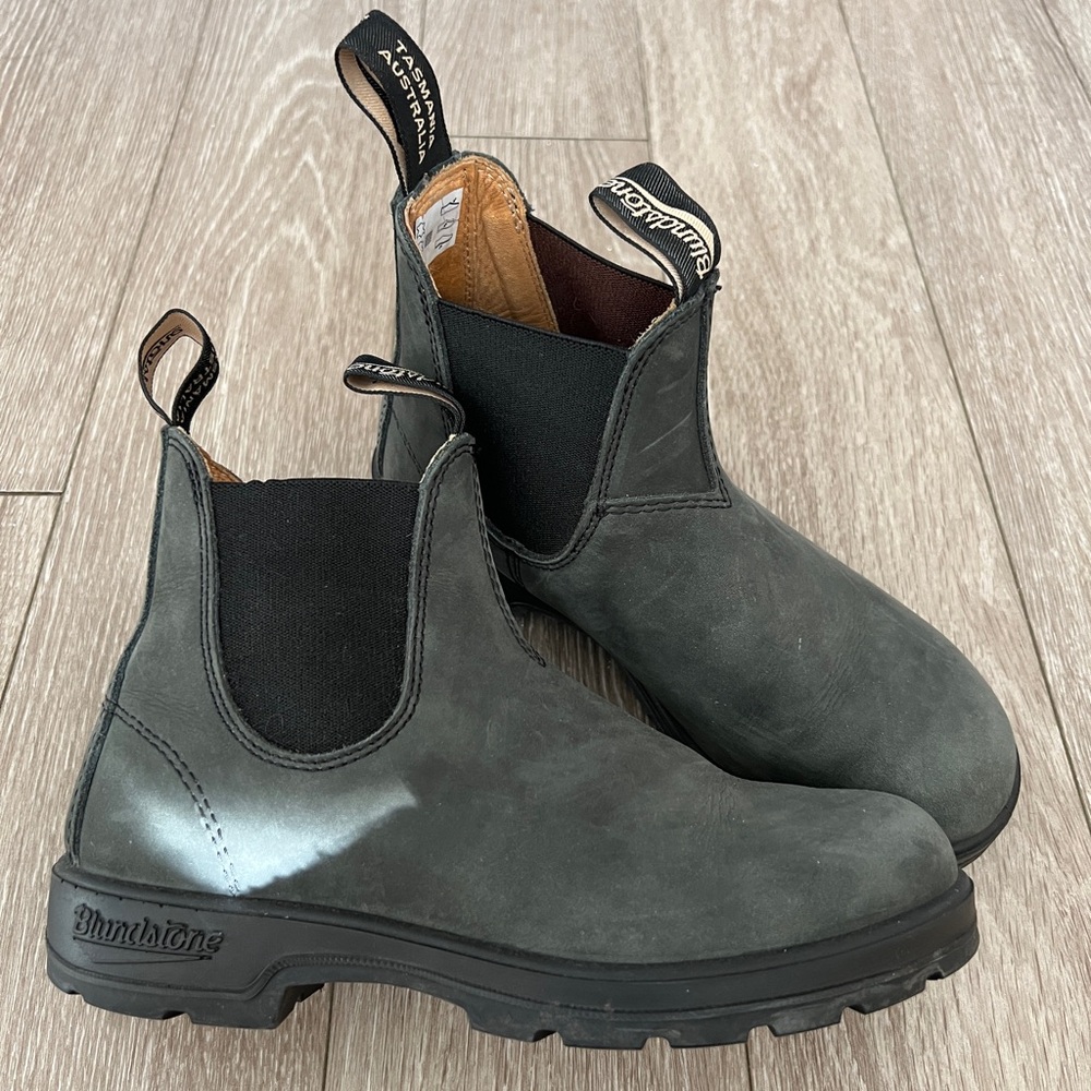 Blundstone Super 550 Chelsea Boots Rustic Black